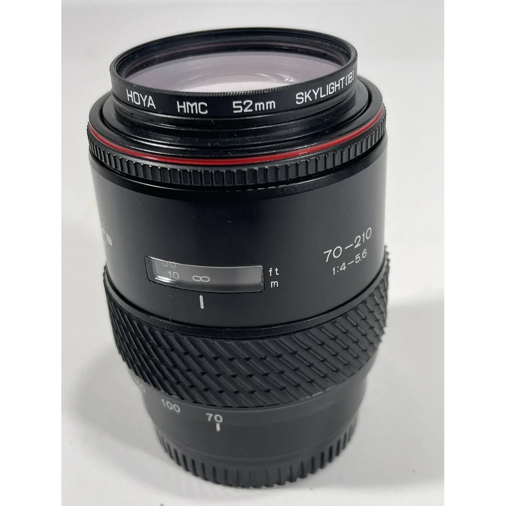 TOKINA ‎ LENS AF 70-210 1:45-5.6 Minolta Hoya Glass Filter